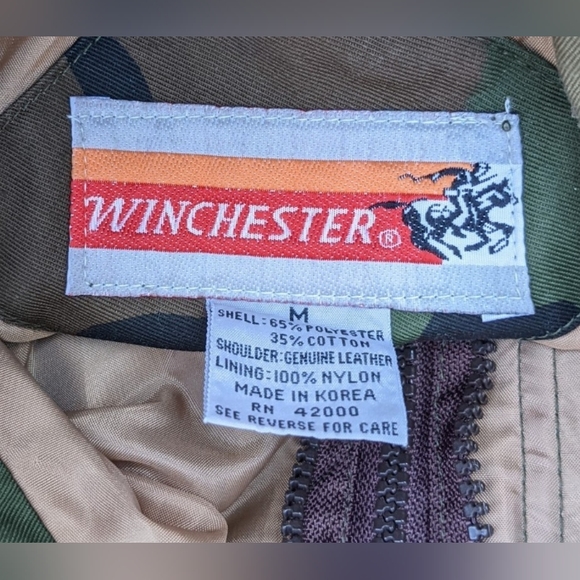 Vintage '90s Winchester 2 In 1 Hunting Jacket Men's Size Large - Picture 6 of 8